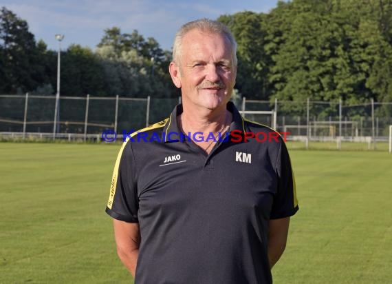 Mannschaftsfoto Saison 2019/20 Fussball Sinsheim - SV Tiefenbach (© Kraichgausport / Loerz)